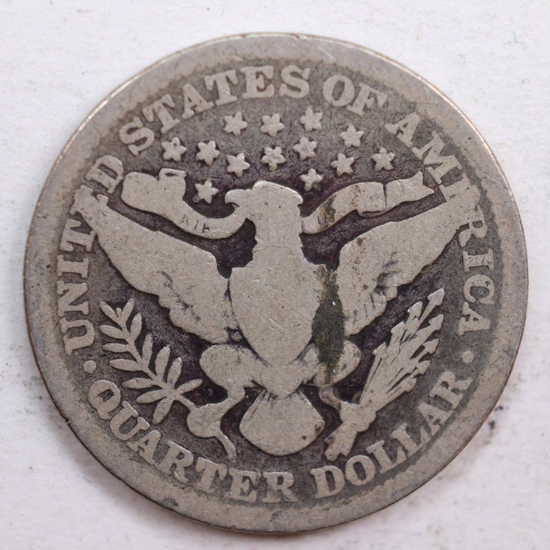 1901 Barber Quarter, Good Circulated Coin, Store