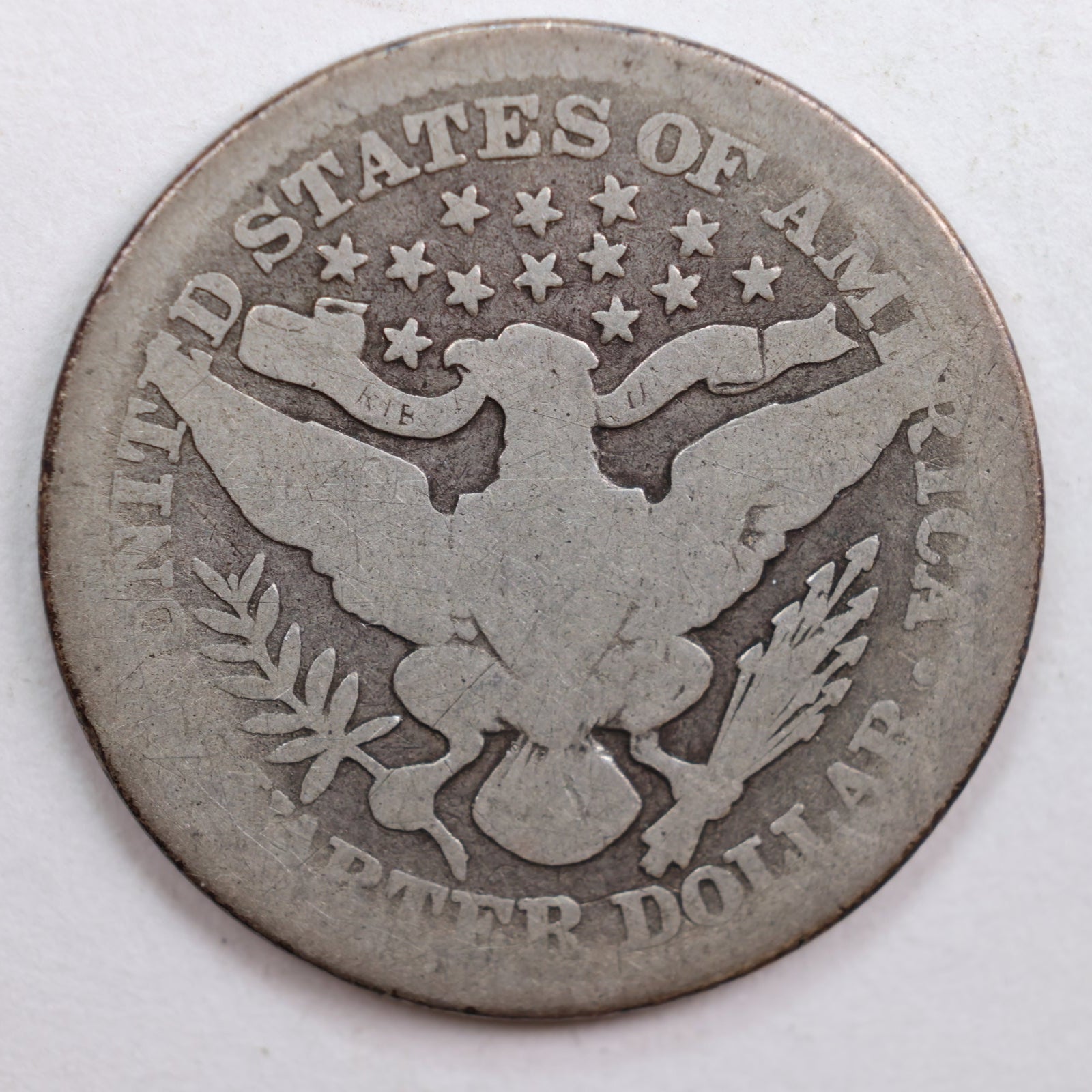 1901 Barber Quarter, Abt Good Circulated Coin, Store #QR669