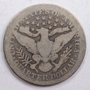 1901-O Barber Quarter, Abt Good Circulated Coin, Store
