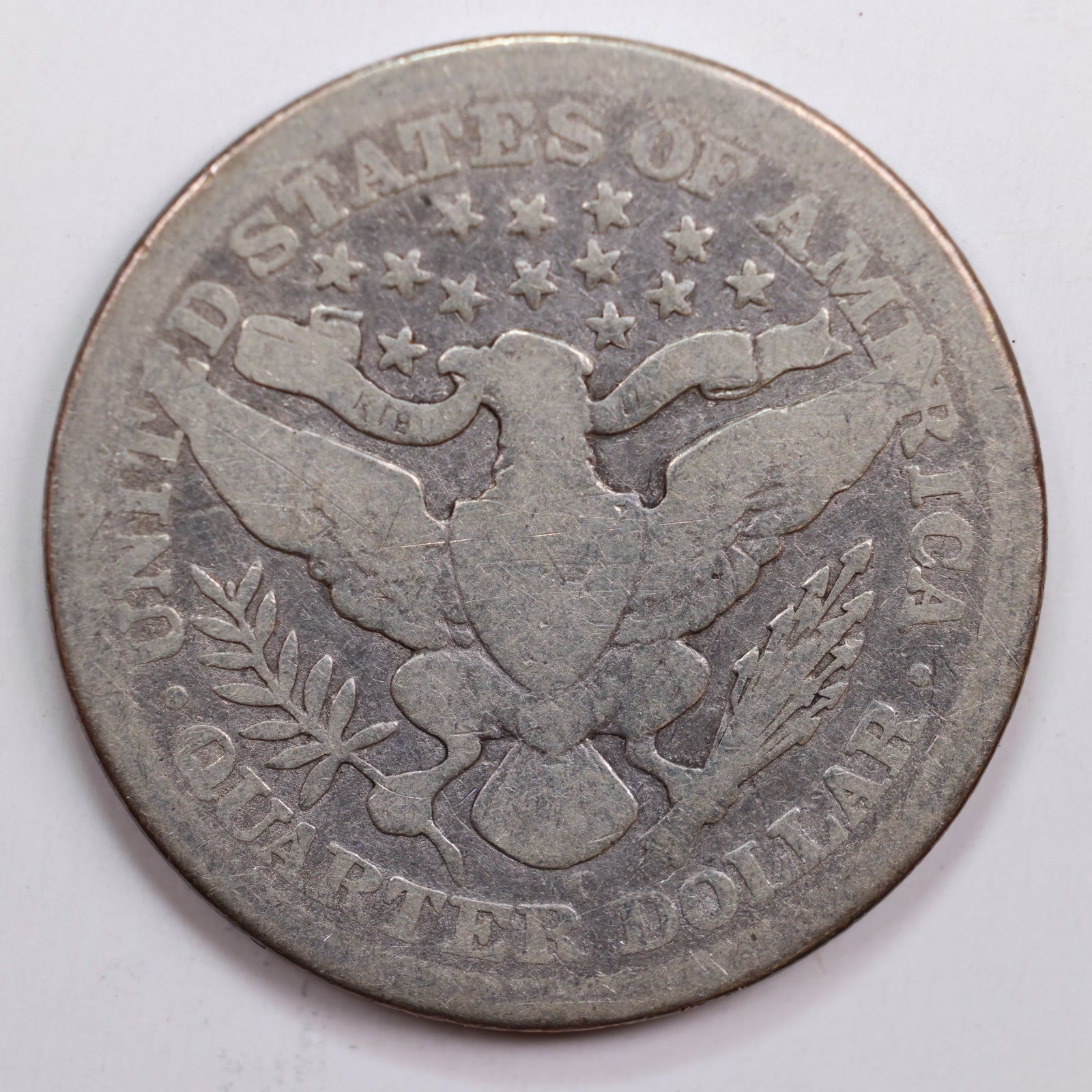 1901-O Barber Quarter, Good Circulated Coin, Store #QR675