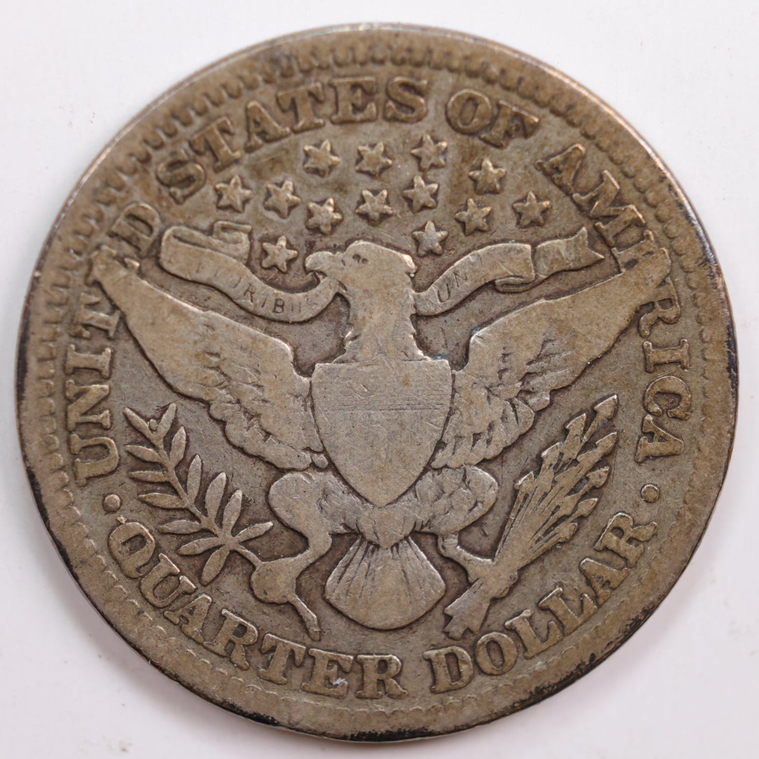 1901 Barber Quarter, Very Good Circulated Coin, Store #QR676