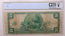 1902 $5, New Brighton, PA, CH# 7395, National Bank Note, PCGS VG-10,  Store #NBN035.