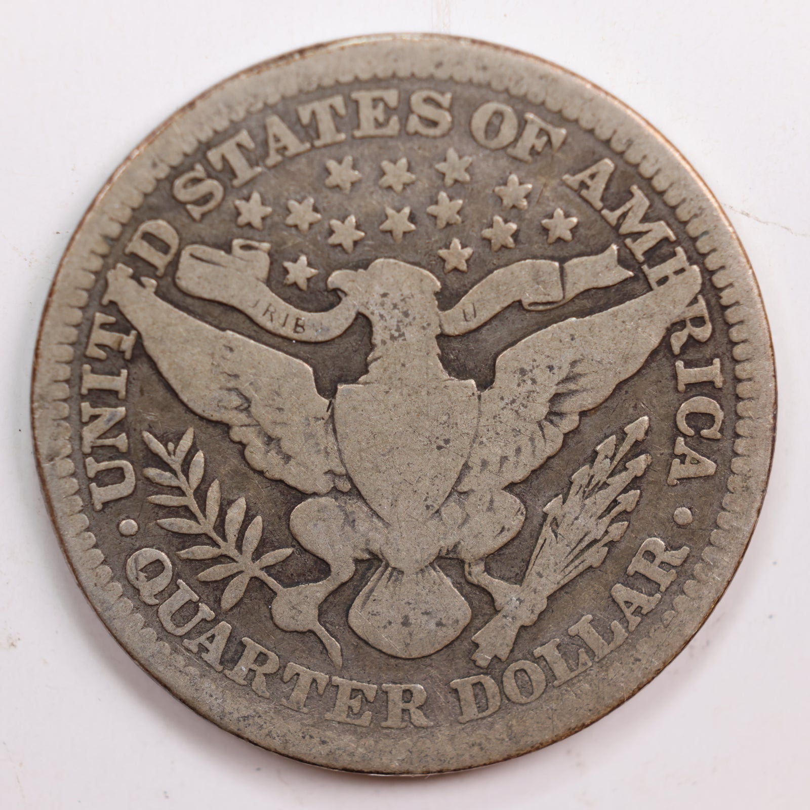 1902 Barber Silver Quarter, Very Good Circulated Coin, Store #QR677