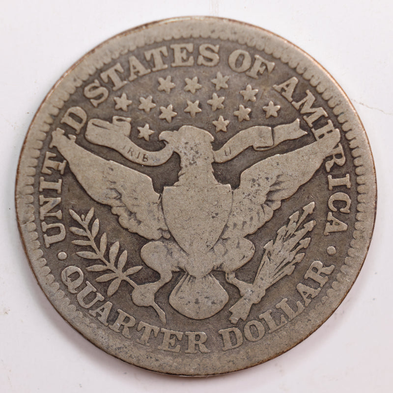 1902 Barber Quarter, Very Good Circulated Coin, Store
