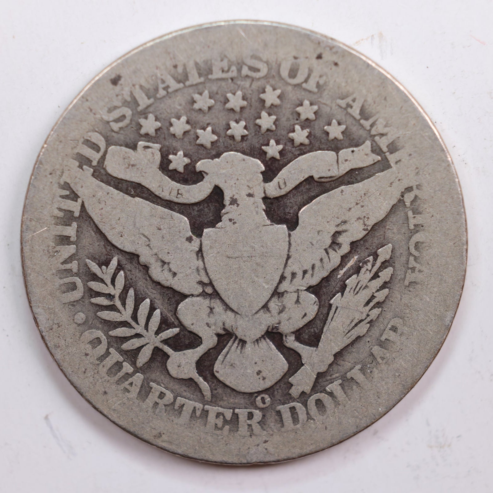 1903-O Barber Quarter, About Good Circulated Coin, Store #QR680