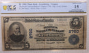 1902 $5, Lynchburg, VA, CH# 2760, National Bank Note, PCGS F-12, Store #NBN043.