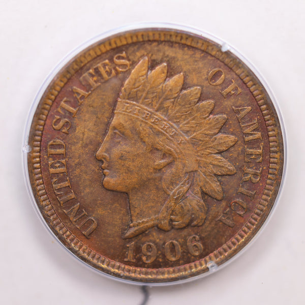 1906 Indian Head Cent, PCGS Shaker, MS-63 Red/Brown, Store #CT0727