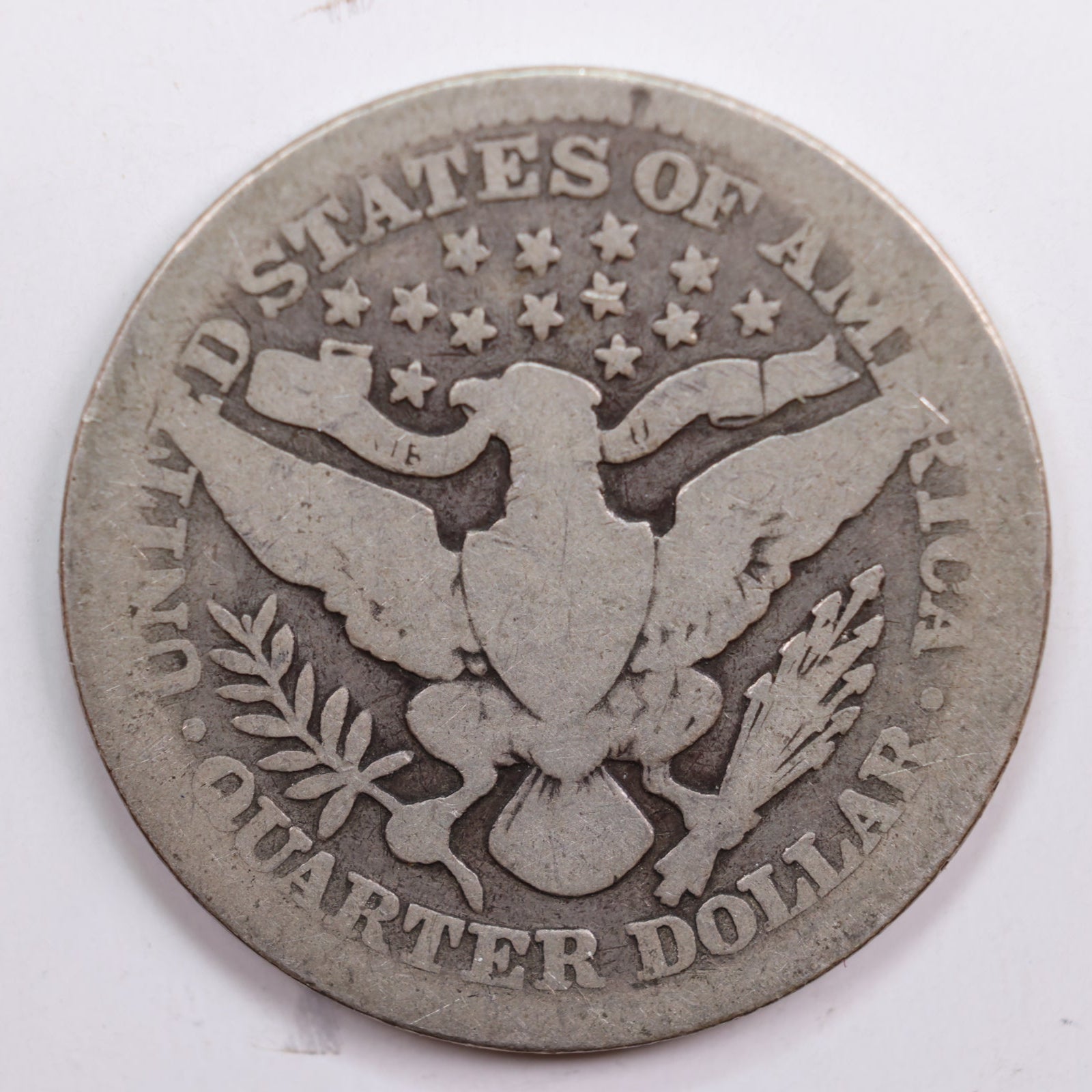 1903 Barber Quarter, About Good Circulated Coin, Store #QR687