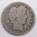 1903 Barber Quarter, Abt Good Circulated Coin, Store