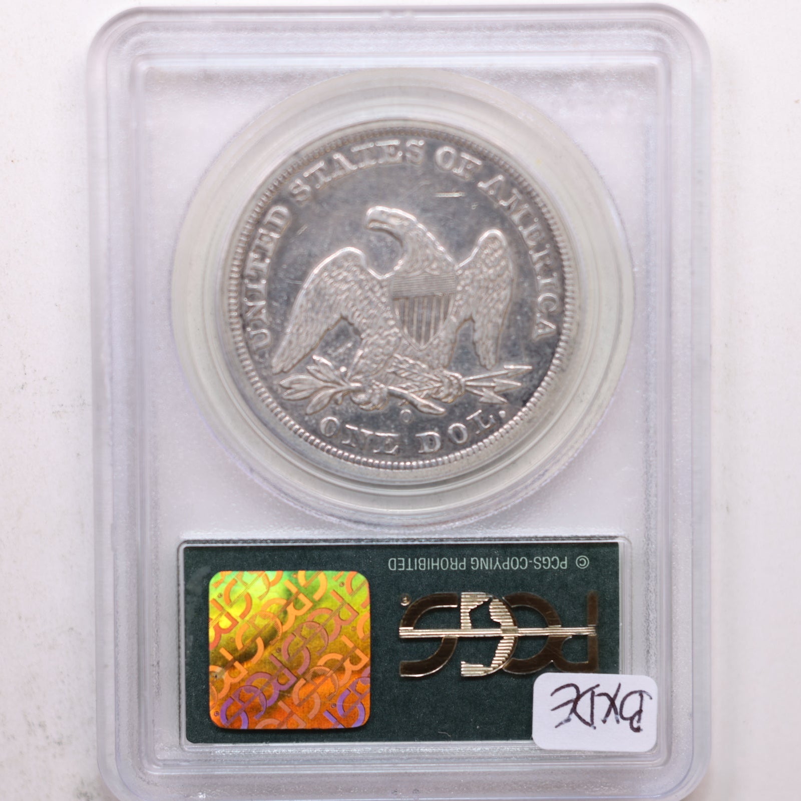 1846-O Seated Liberty Silver Dollar, Circulated, PCGS VF-30, Store #GDR0293.