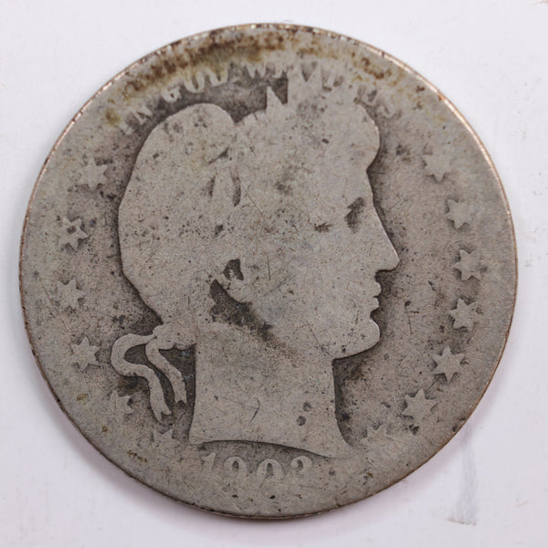 1903-S Barber Quarter, Abt Good Circulated Coin, Store #QR689