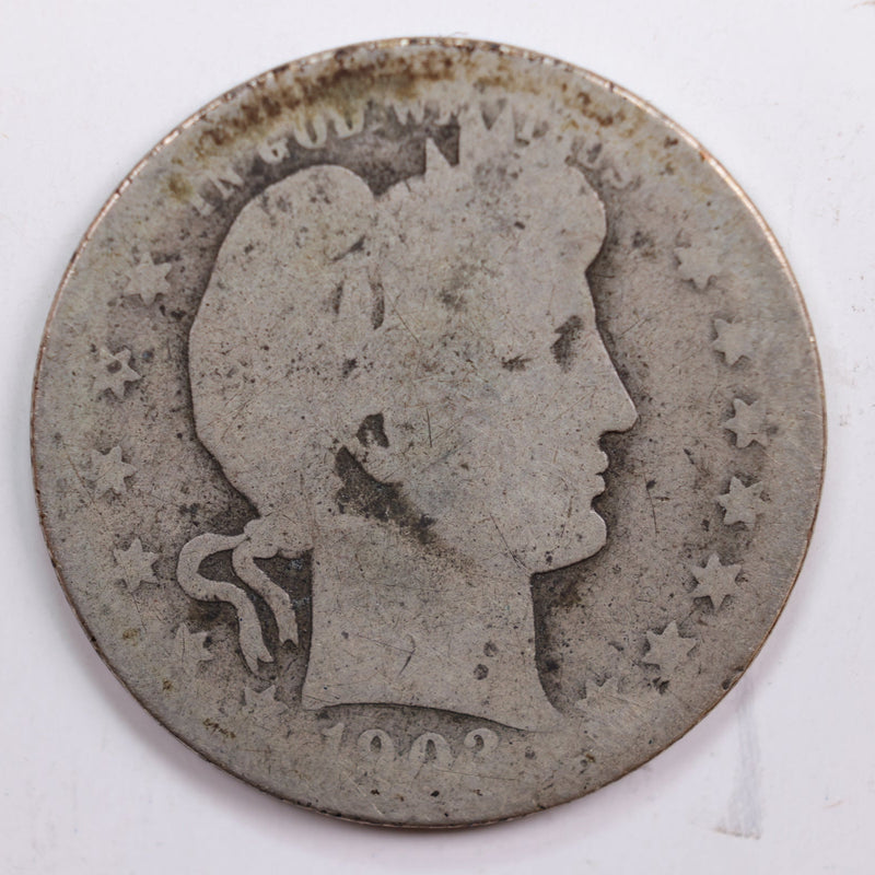 1903-S Barber Quarter, Abt Good Circulated Coin, Store