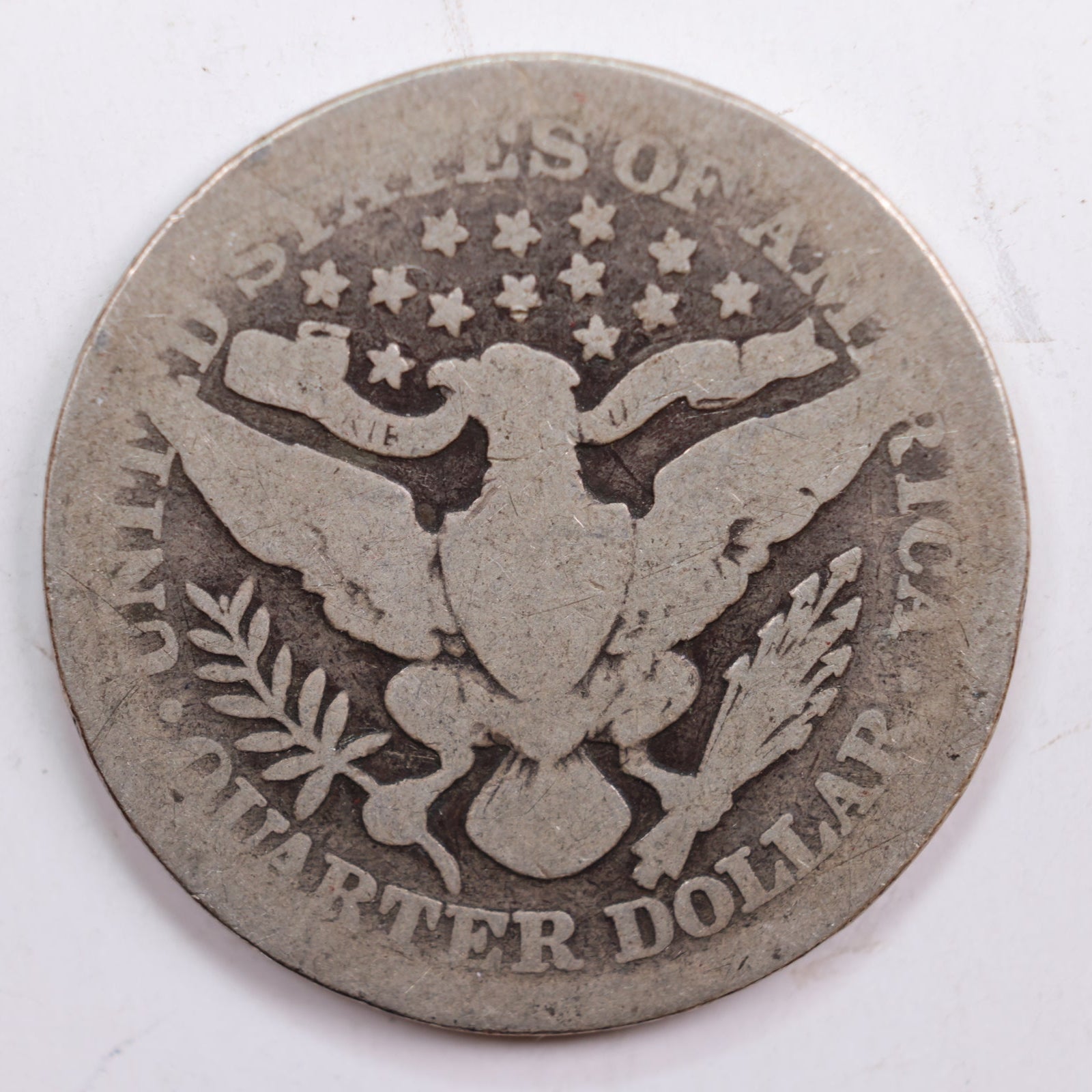 1904 Barber Quarter, Abt Good Circulated Coin, Store #QR691