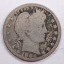 1904-O Barber Quarter, Good Circulated Coin, Store