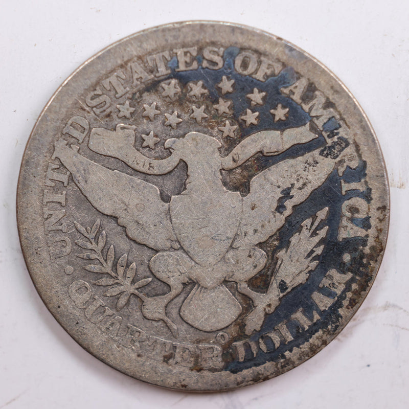 1904-O Barber Quarter, Good Circulated Coin, Store