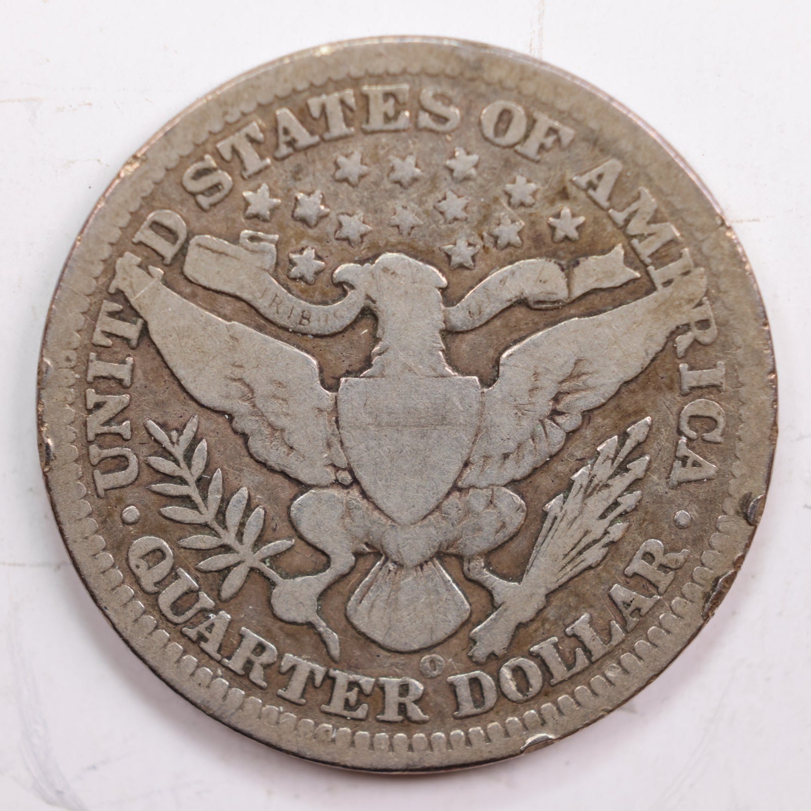 1904-O Barber Quarter, Very Good Circulated Coin, Store #QR698