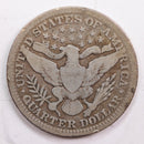 1904-O Barber Quarter, Very Good Circulated Coin, Store