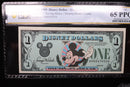 1989 $1, DISNEY DOLLAR - Disney World.. Store Sale