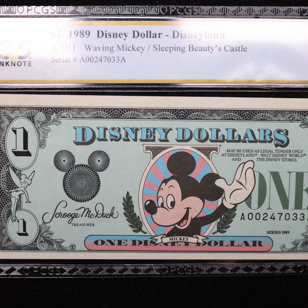 ディズニードル Disney Dollars 紙幣 カリフォルニア購入 未使用 ディズニードル Disney Dollars 紙幣 カリフォルニア購入 未使用