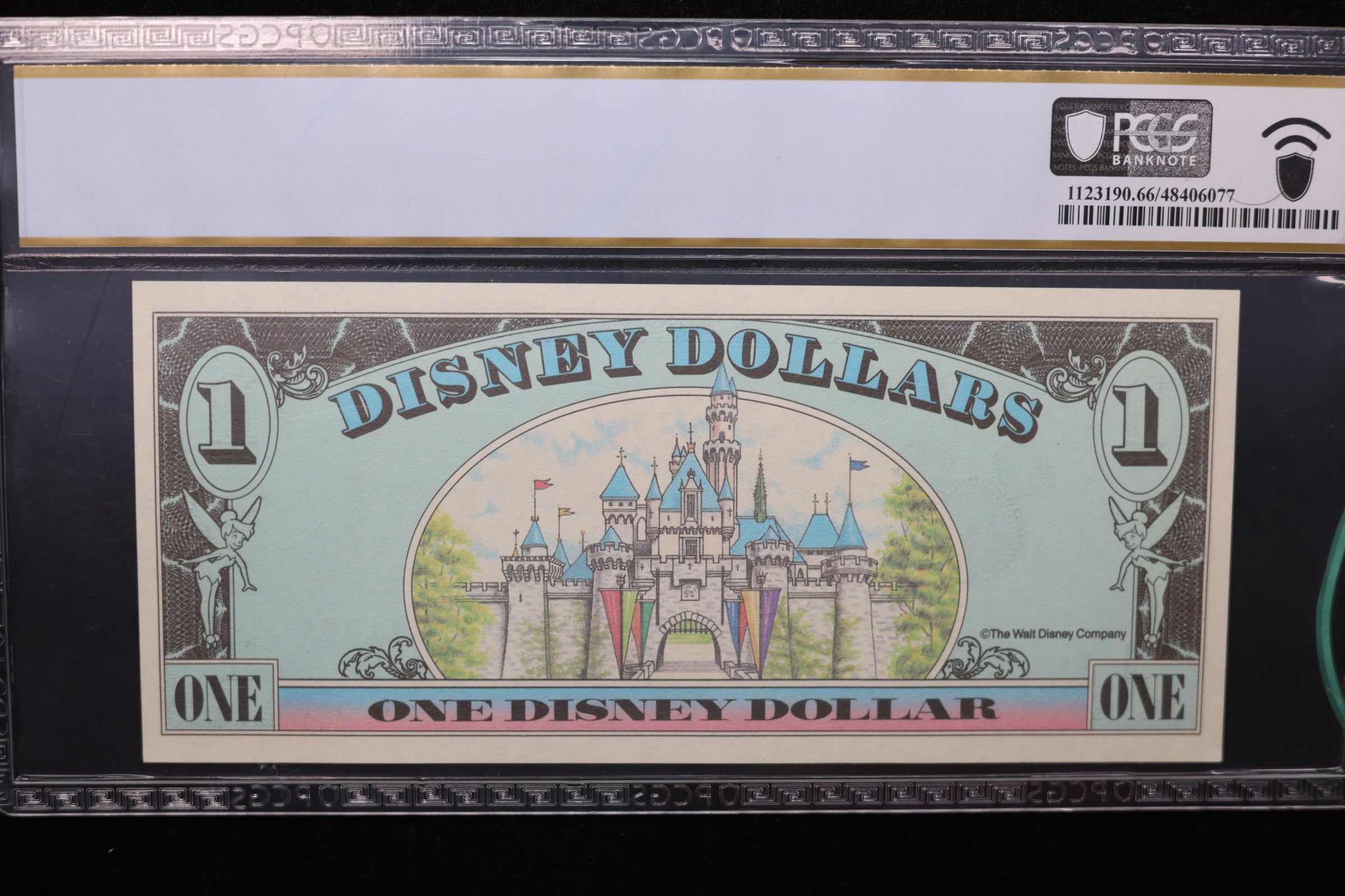 1990 $1, DISNEY DOLLAR - Disney World.. Store Sale #30122