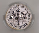 2015-P March of Dimes, Ten Cents., Silver Commemorative., CAC PR67., Store GMC104