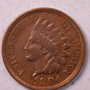 1904 Indian Head Cents., Extra Fine Circulated Coin., Store