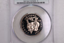 1991-95 WWII., Half Dollar Commemorative., CAC PF68., Store GMC107