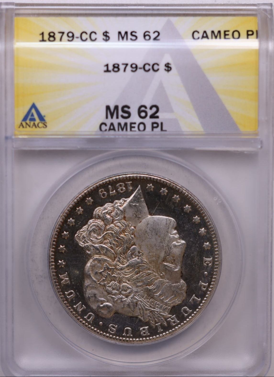 1879-CC Morgan Silver Dollar, ANACS MS-62, Cameo-Proof Like, Store SALE #GDR0304