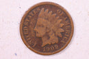1909 Indian Head Cents., Very Good Circulated Coin., Store