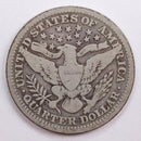 1907 Barber Quarter, Fine Circulated Coin, Store