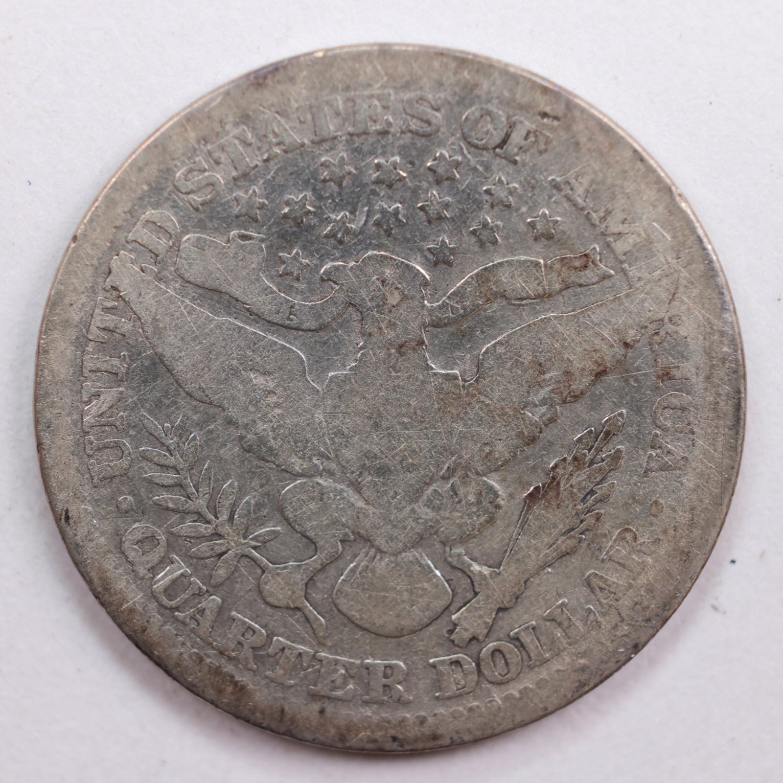1907 Barber Quarter, Good Circulated Coin, Store #QR712