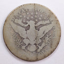 1907-D Barber Quarter, Abt Good Circulated Coin, Store