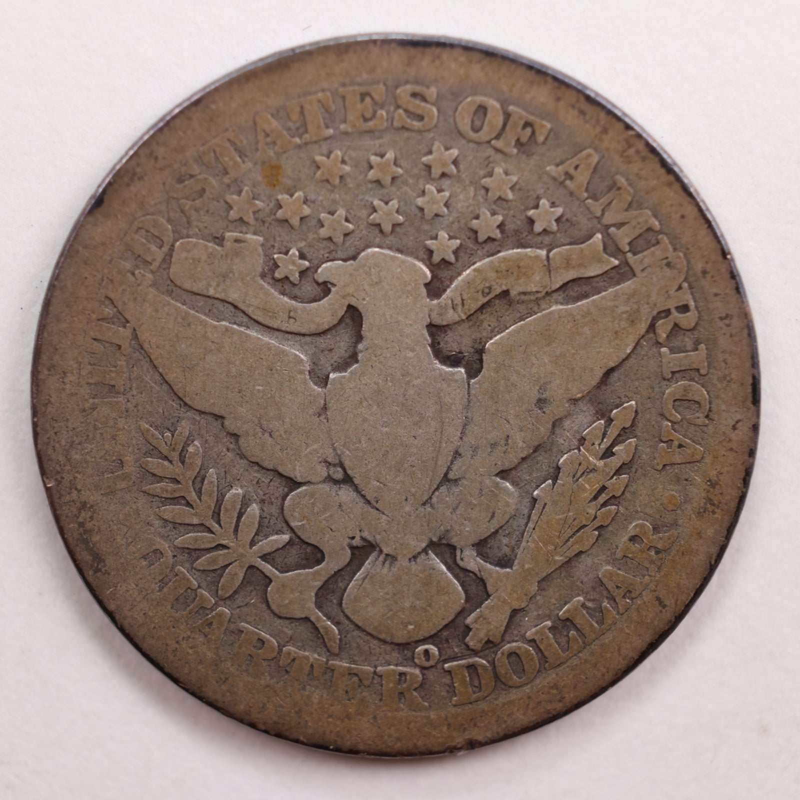 1907-O Barber Quarter, Good Circulated Coin, Store #QR715