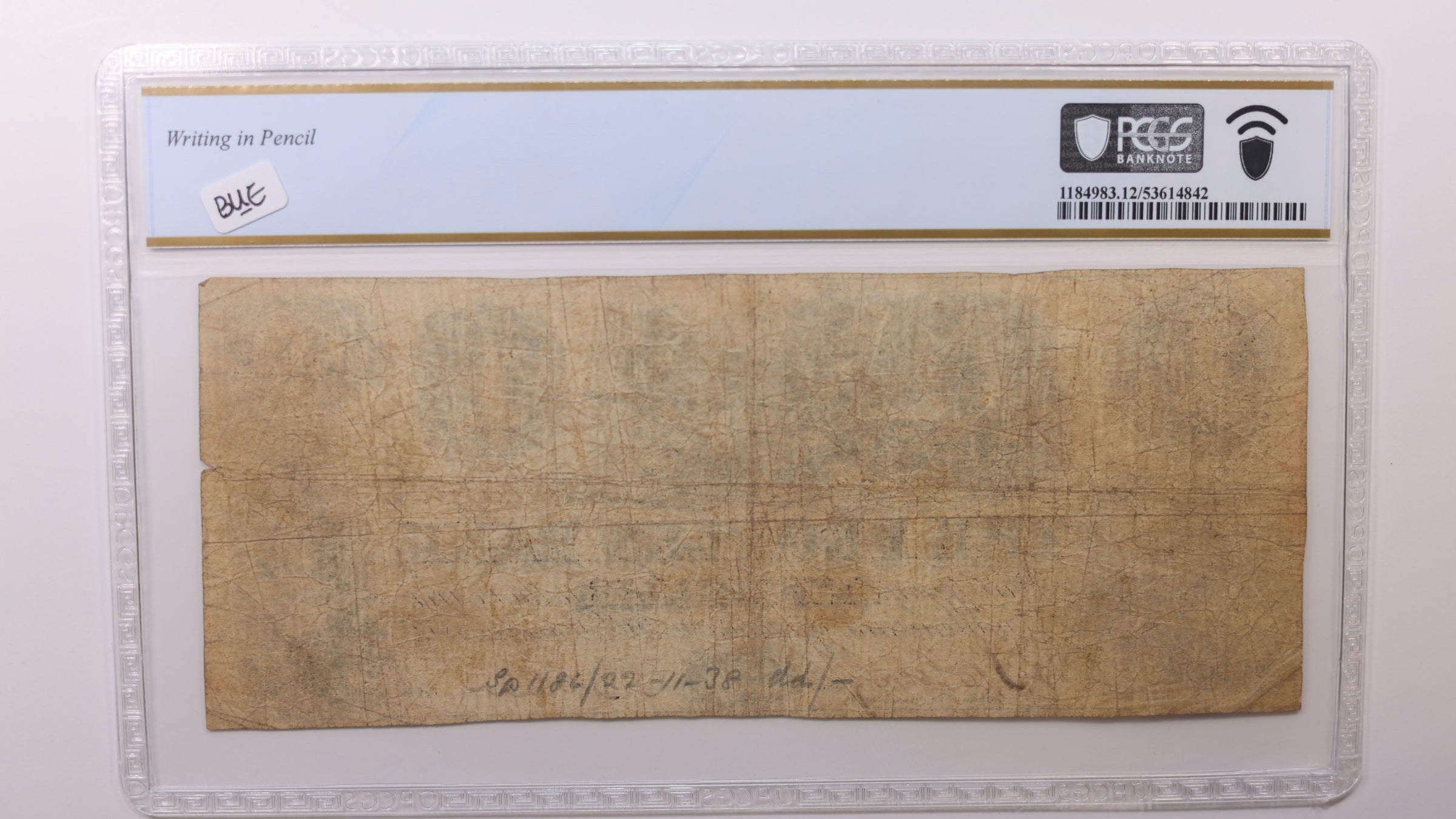 1852 $1 Washington, D.C. Obsolete Currency, PCGS Fine-15, STORE #GDC065.