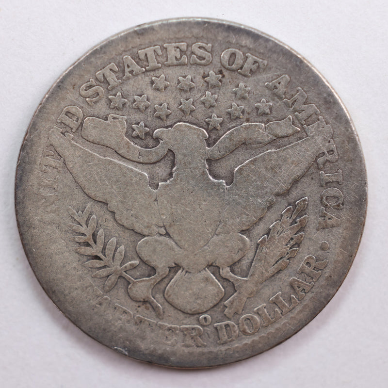 1907-O Barber Quarter, Good Circulated Coin, Store