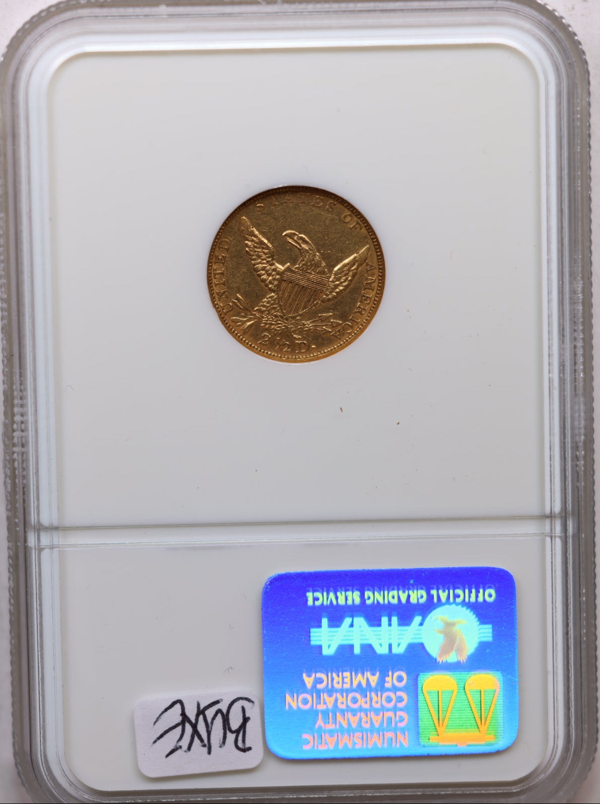 1836 $2.50 Quarter Eagle, Classic Head, Circulated, NGC XF-45, Store Sale #G0141.