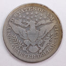 1908 Barber Quarter, Good+ Circulated Coin, Store