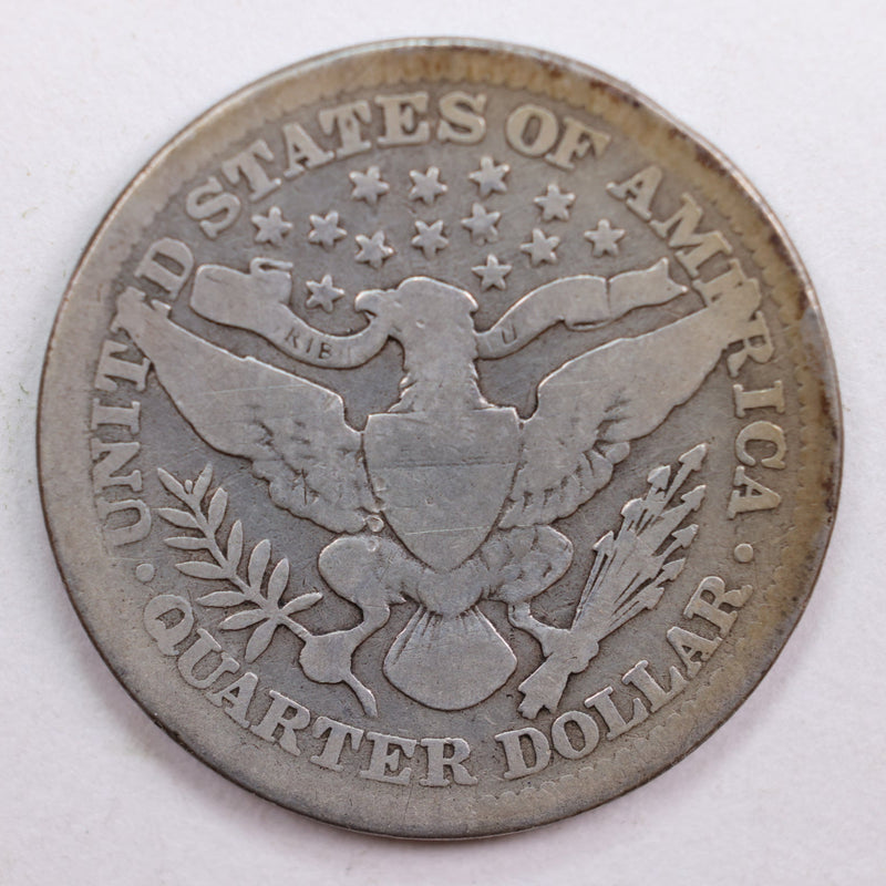 1908 Barber Quarter, Good+ Circulated Coin, Store