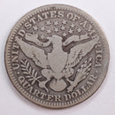1909 Barber Quarter, Fine Circulated Coin, Store
