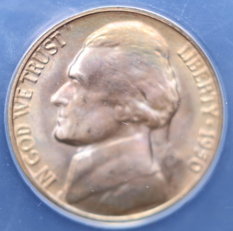 1950-D Jefferson Nickel, ANACS Certified,. Store Sale