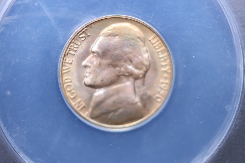 1950-D Jefferson Nickel, ANACS Certified,. Store Sale