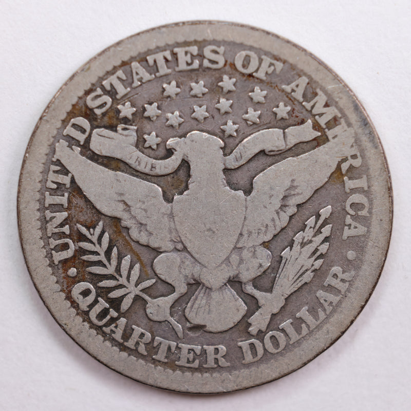1902 Barber Quarter, Good+ Circulated Coin, Store