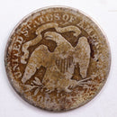 1877-CC Seated Liberty Quarter, Good Circulated Coin, Store