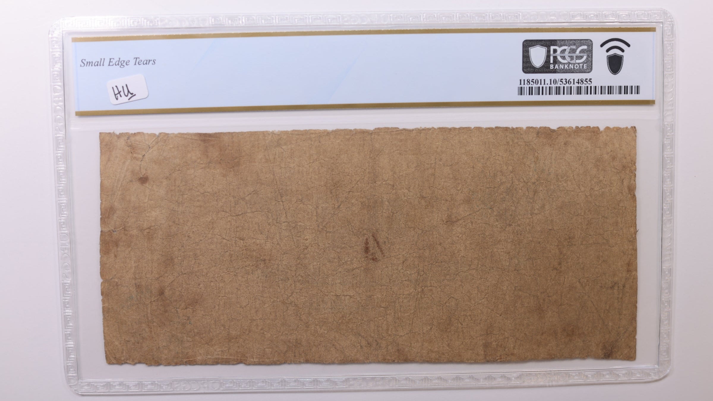 1852 $1, Washington, D.C. Obsolete Currency , PCGS VG10, STORE #GDC078.