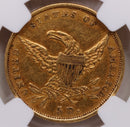 1836 $5, Gold Half Eagle, Circulated Coin, NGC XF-45, Store Sale