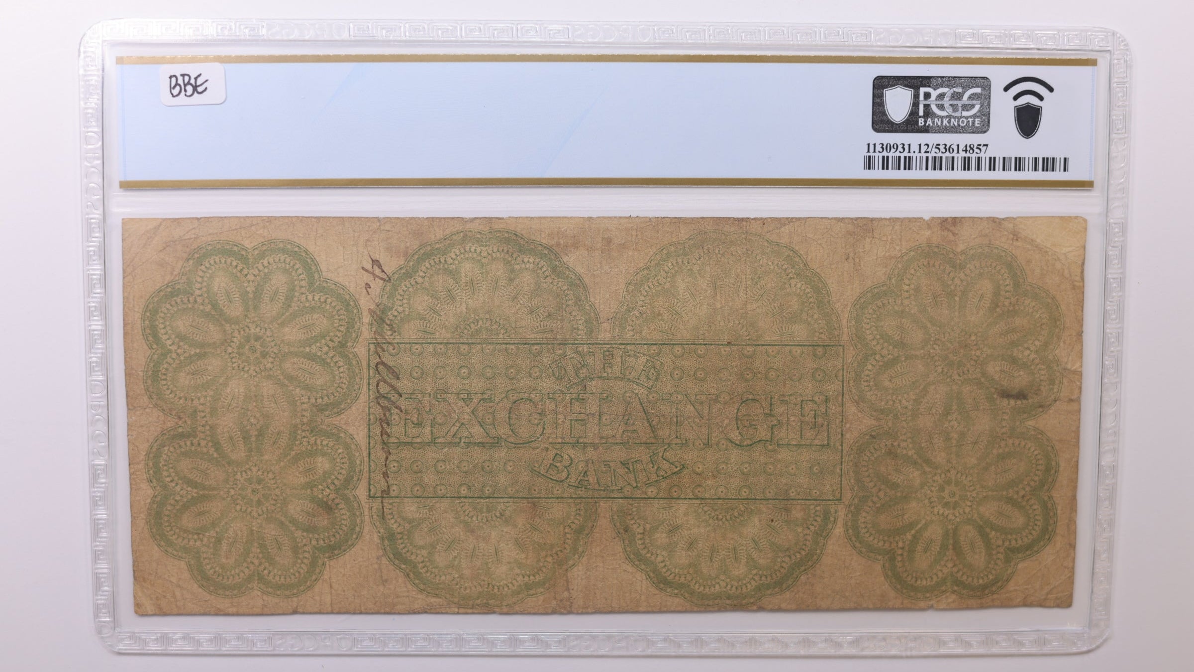 1858 $20, Norfolk Virginia, Obsolete Currency, PCGS Fine-12, Store #GVA026.