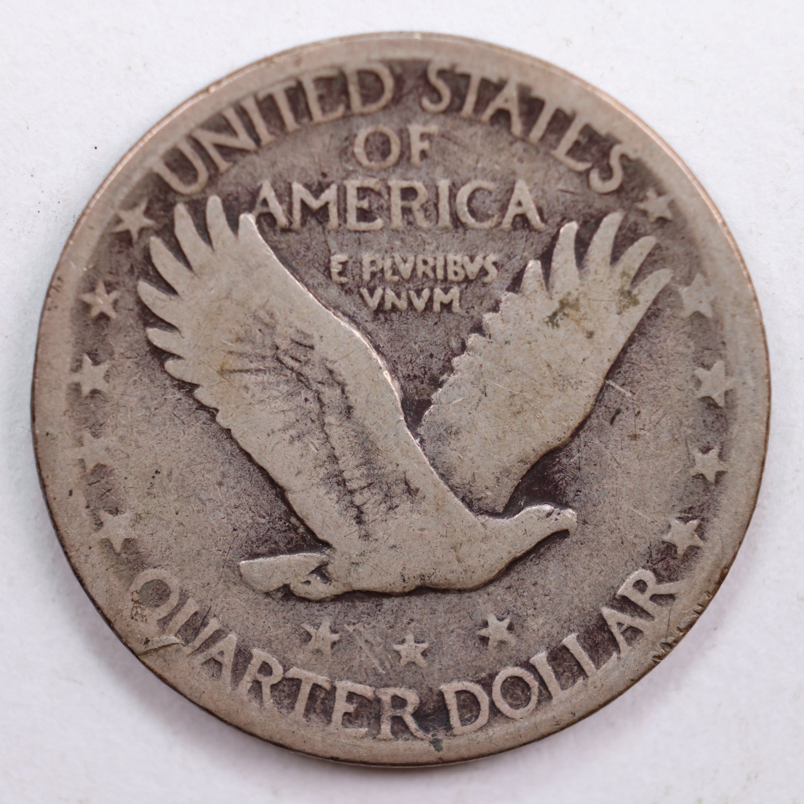 1927-S Standing Liberty Quarter, Very Good Circulated Coin, Store #QR734