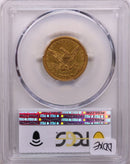 1842-D $5, Gold Half Eagle, Small Date, Circulated Coin, PCGS XF-45, Store Sale