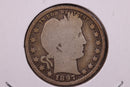 1897 Barber Silver Quarter., Very Good, Circulated Coin., Store