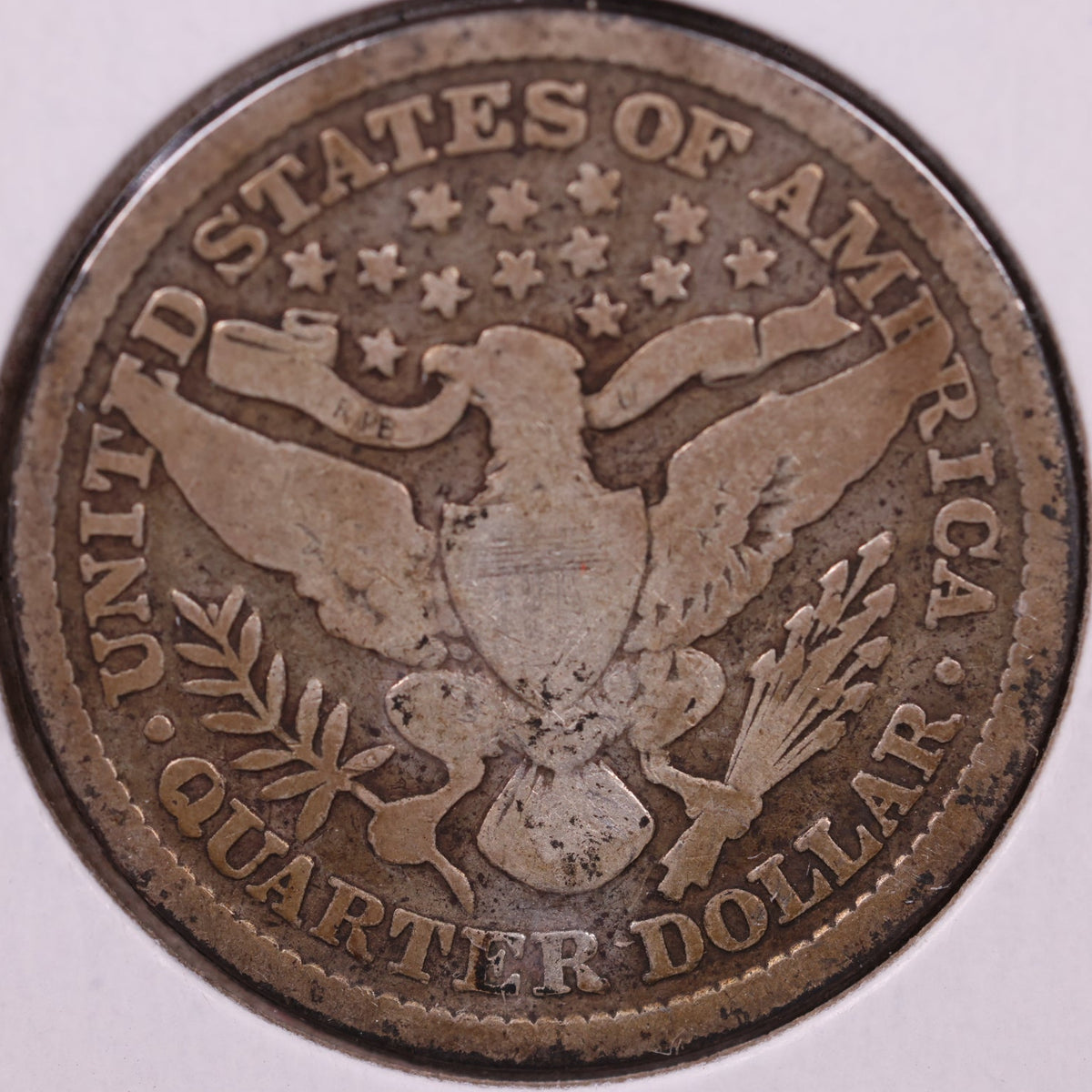 1897 Barber Quarter, Very Good Circulated Coin, Store#QR1814
